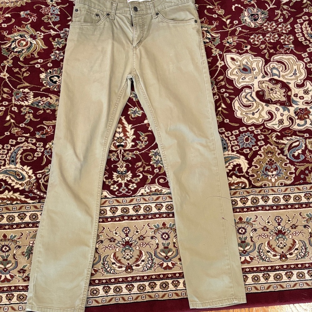 Levi’s Men’s Slim Fit Jeans in Beige